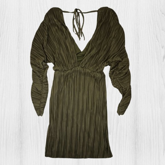 NWT idem ditto Green Dress - Size Small - Picture 4 of 5